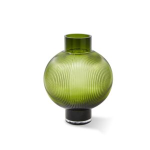 hot air ballon vase green