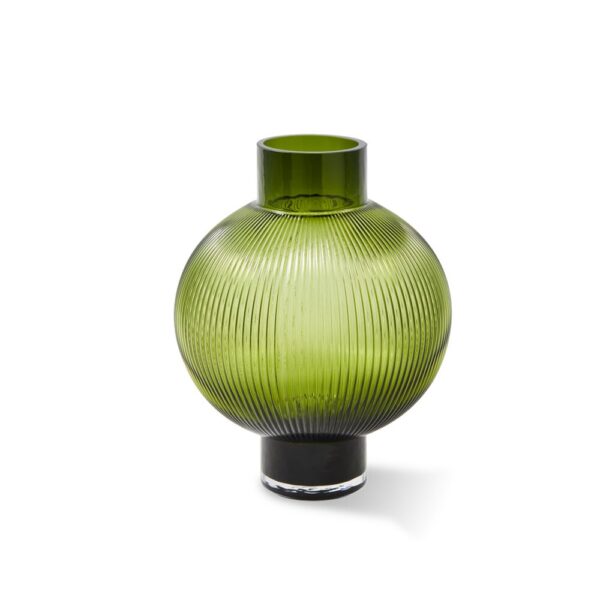hot air ballon vase green