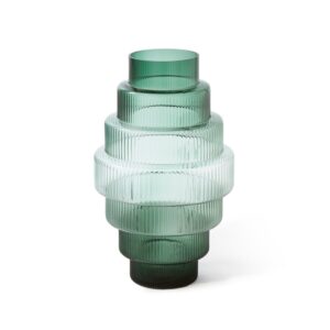 hot air ballon vase green